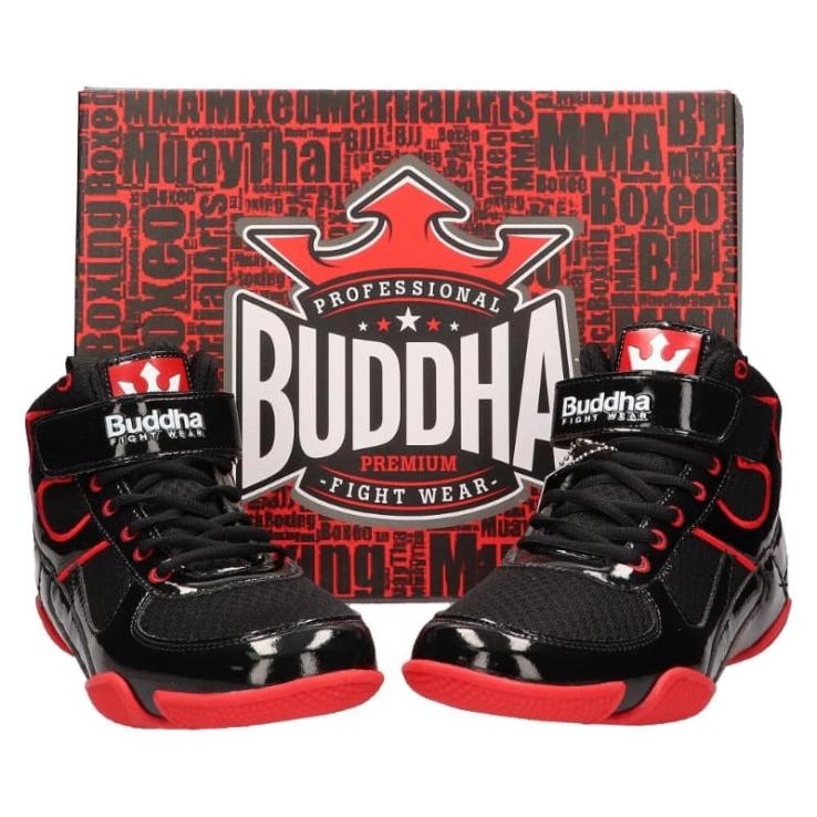 Botas de boxe Buddha One dark black / red