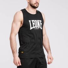 Camiseta de boxe Leone Flag preta