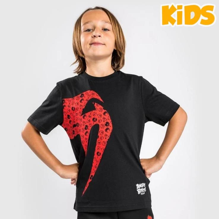 Venum X Angry Birds Giant Camiseta infantil preta