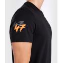 Camiseta Venum S47 preta / laranja