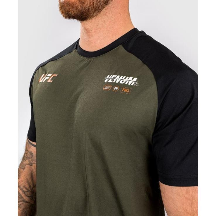 Venum UFC Adrenaline dry tech camiseta cáqui / bronze