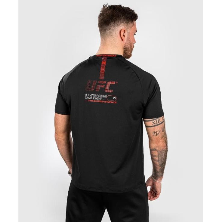 Venum UFC Adrenaline camiseta com tecnologia seca preta > Frete Gratis