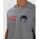 Camiseta Venum X UFC Classic cinza/vermelho