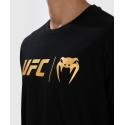 Camiseta Venum X UFC Classic preta / dourada