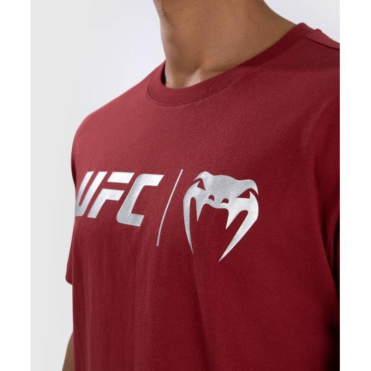Camiseta Venum X UFC Classic vermelha/branca