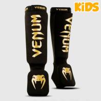 Caneleiras Venum Kontact black / gold Kids