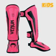 Caneleiras Venum Kids Elite neo rosa