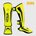 Caneleiras Venum Kids Elite neo yellow