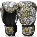 Luvas de boxe brancas Buddha Dragon