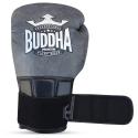 Luvas de boxe de couro pretas quebradas lenda de Buda
