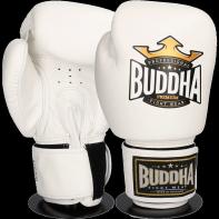 Luvas de boxe Buddha Tailândia Leather Edition - Branco