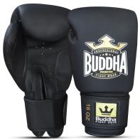 Luvas de boxe pretas foscas Buddha Tailândia