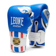 Luvas de boxe estilo tailandês Leone azuis
