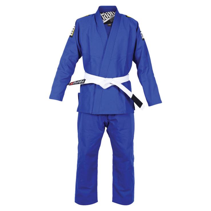 Kimono Jiu-Jitsu Buddha Infinity - azul royal + faixa branca