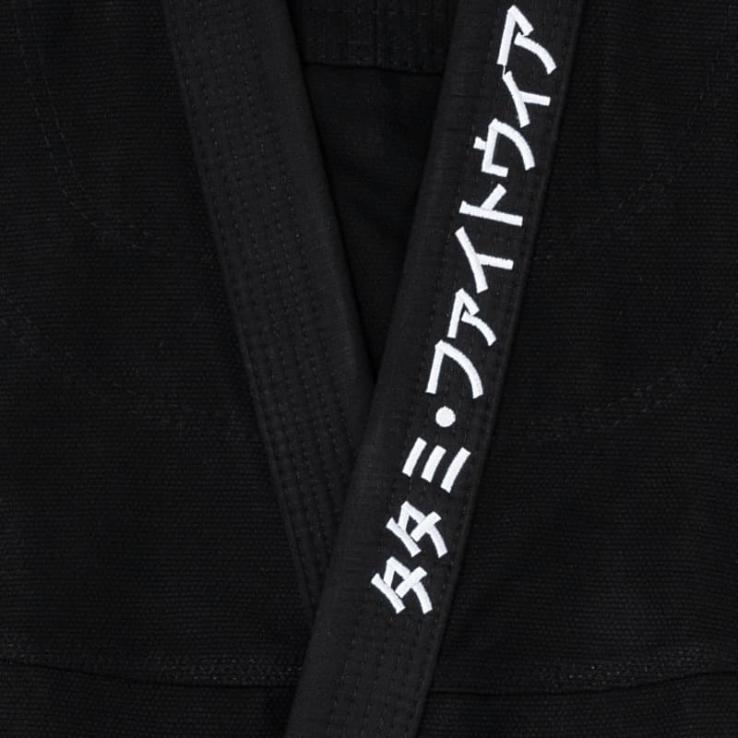 Kimono Jiu Jitsu (BJJ) Tatami Katakana preto