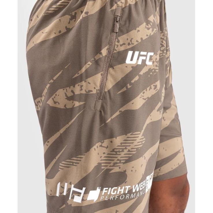 Shorts de treino UFC By Adrenaline - camuflagem deserto