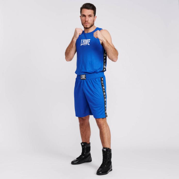Calções de boxe Leone Ambassador azul