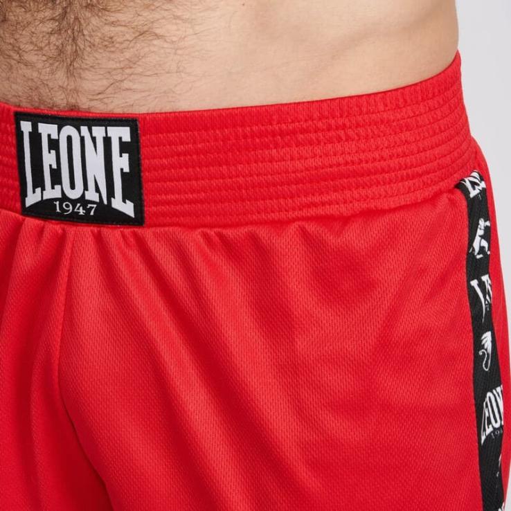 Calções de boxe Leone Ambassador vermelho