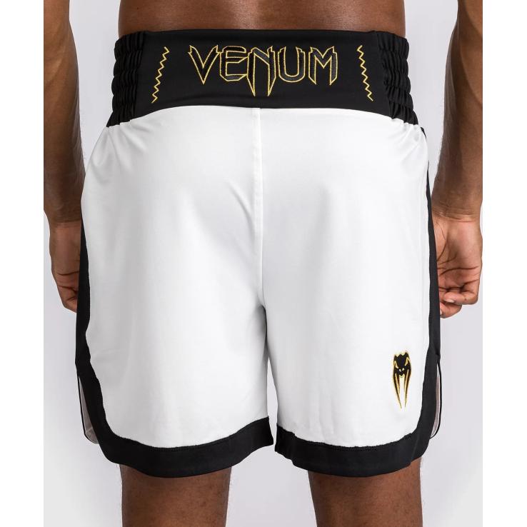 Calças de boxe Venum Classic branco / preto