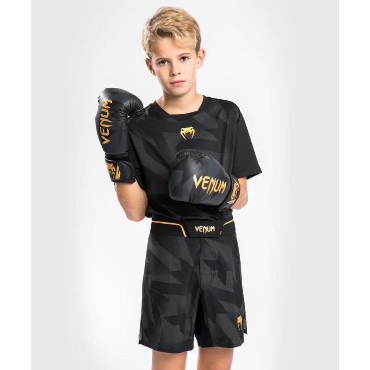 Calça infantil MMA Venum Razor preta / dourada