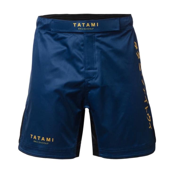 Calções MMA Tatami Katakana azul marinho