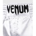 Calça Venum Classic Muay Thai branca/preta