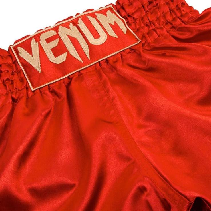 Calções Muay Thai Venum Classic vermelho