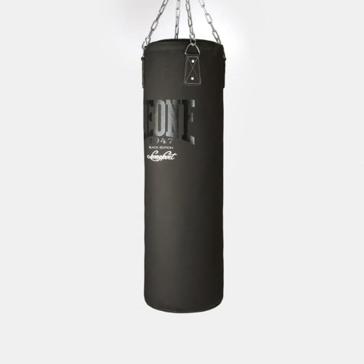 Saco de boxe Leone 30 kg Black Edition AT841