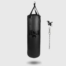 Saco de boxe Venum Origins preto / preto - 90cm 32kg (sem gancho)