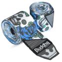 Bandagens de boxe semi-elásticas mexicanas de Buda - azul