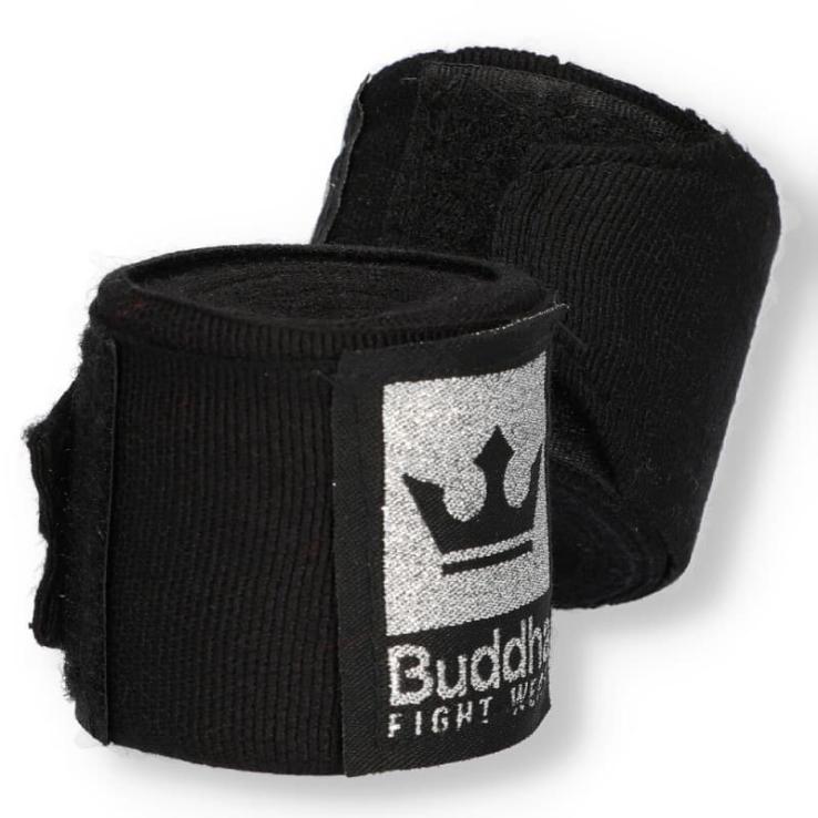 Ligaduras de boxe Buddha preto