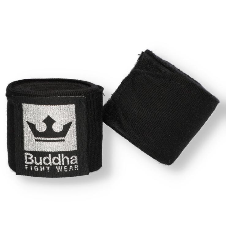Ligaduras de boxe Buddha preto