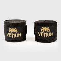 Ligaduras de boxe Venum preto / ouro