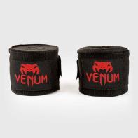 Ligaduras de boxe Venum preto / vermelho
